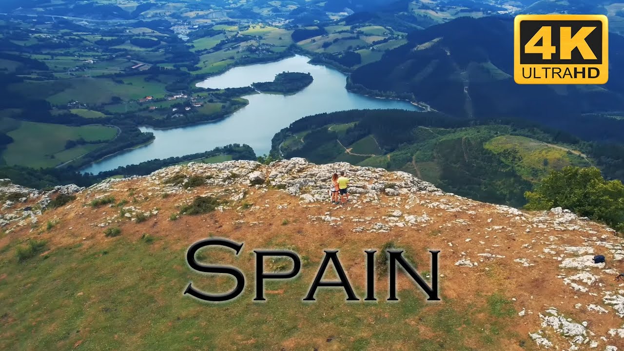 Lugares y paisajes de España a vista de dron