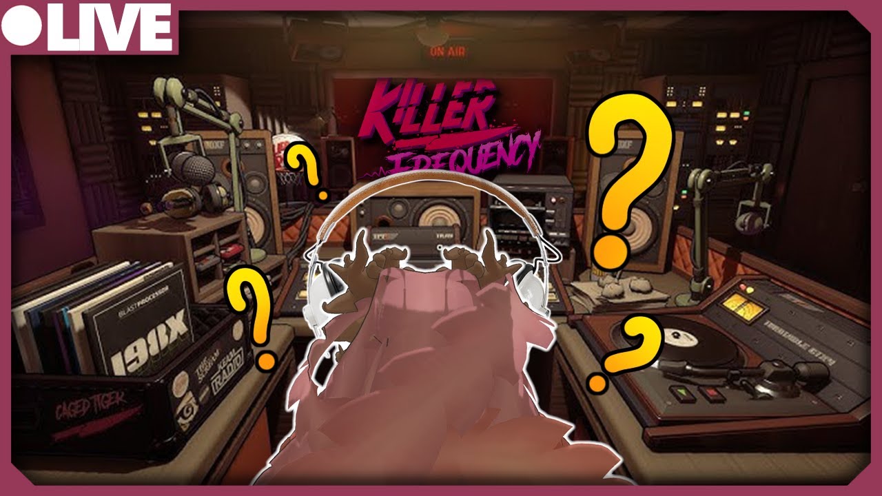 《VTUBER》I was not built for this Radio DJ Life... [Killer Frequency]