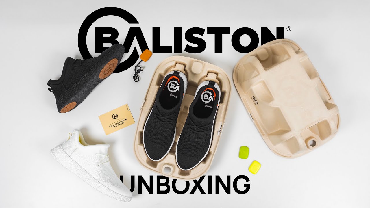 Unboxing Tech-Augmented Smart Shoes 👀 | Baliston by STARCK