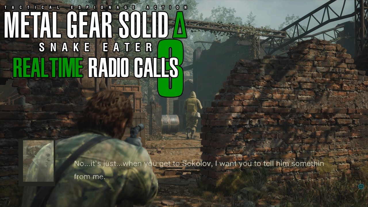 Прохождение игры Metal Gear Solid Delta: Snake Eater с радиопереговорами в реальном времени | Дем...