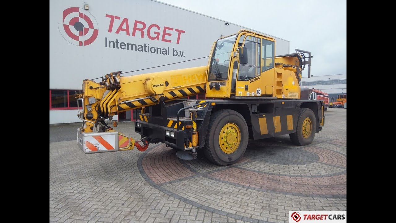 775395 DEMAG AC25 K2203 4x4x4 CITY CRANE 04-01 86109KM 15892HRS