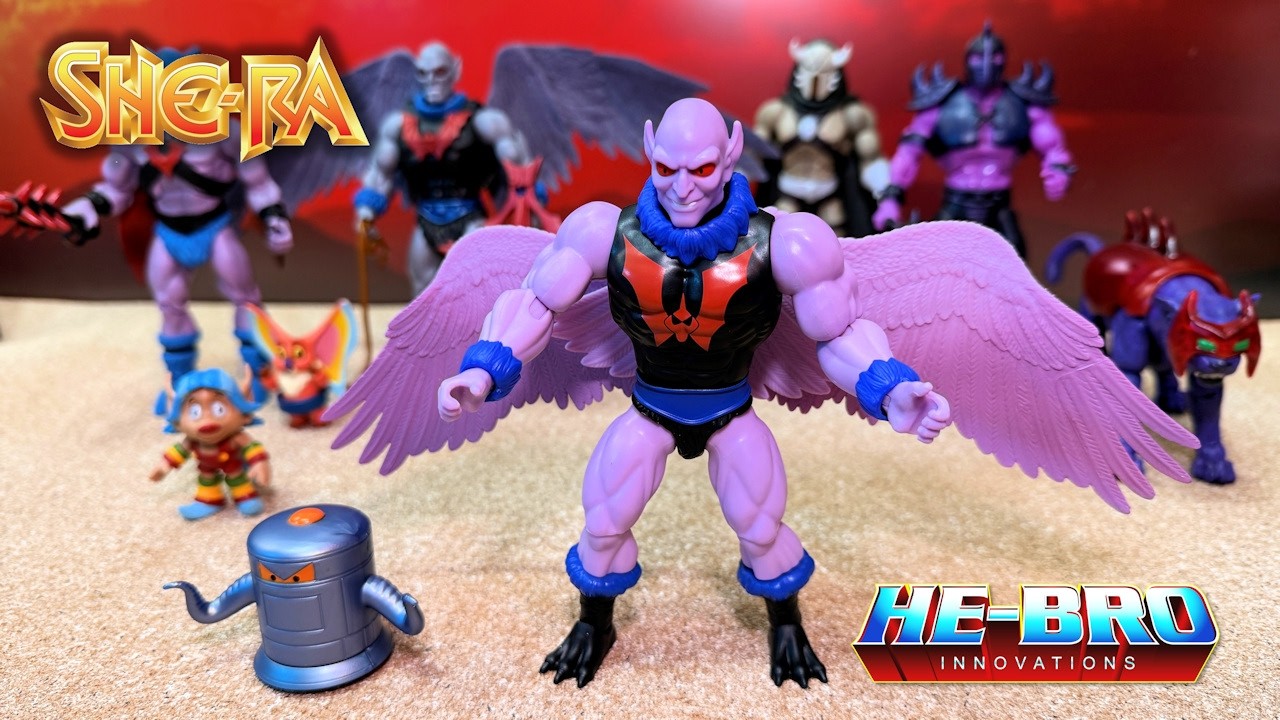 Masters of the Universe Origins Vultak: Figure Review & Lore Deep Dive
