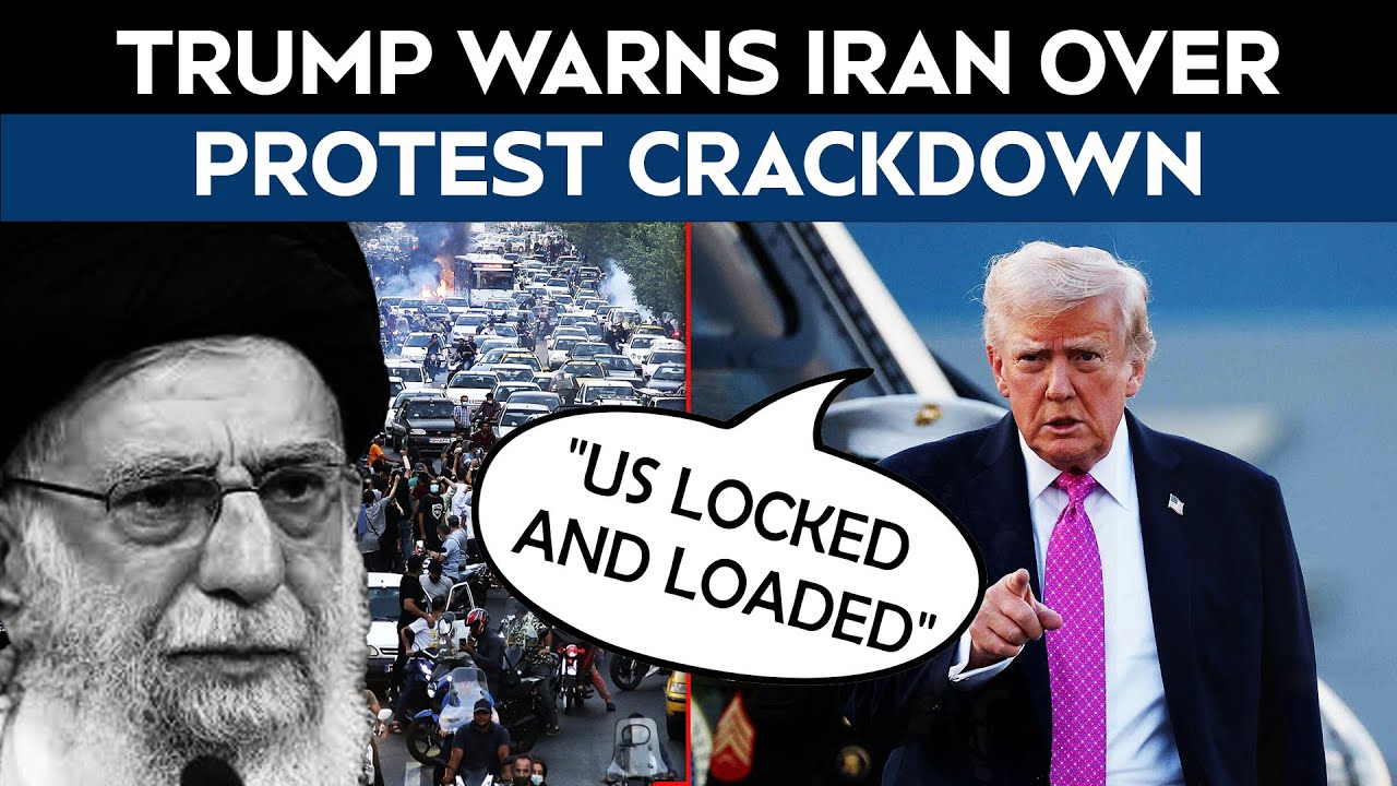Iran Protest Latest News | "US Locked And Loaded": Trump Warns Iran Over Protest Crackdown