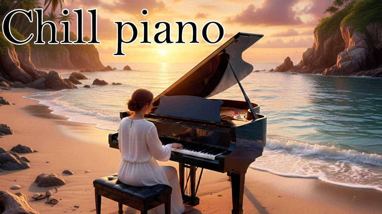 Sunset Chill Piano 🎹 3 Hours of Instrumental Lofi for Work & Focus - PAUL instrumental music # 33