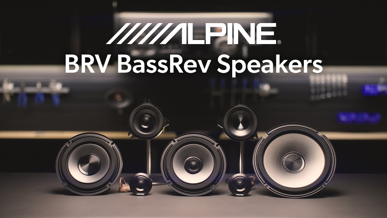 Автомобильные колонки Alpine BassRev™ | Crutchfield