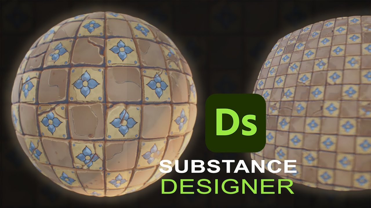 BROKEN TILES | SUBSTANCE DESIGNER