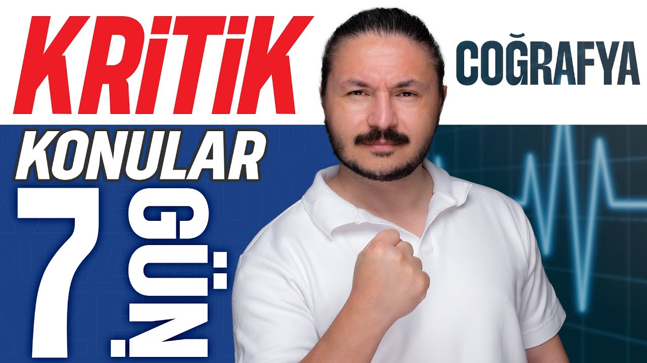 TYT Coğrafya kritik konular kampı | 2026 - 2027 | 12 GÜNDE (GÜN 7 Dış kuvvetler Konu Anlatım)