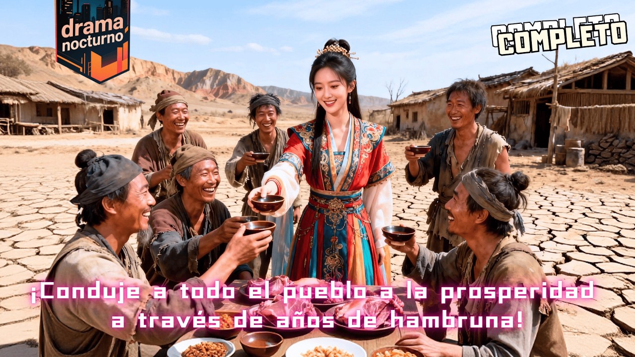 🌙¡Conduje a todo el pueblo a la prosperidad a través de años de hambruna!#minidrama