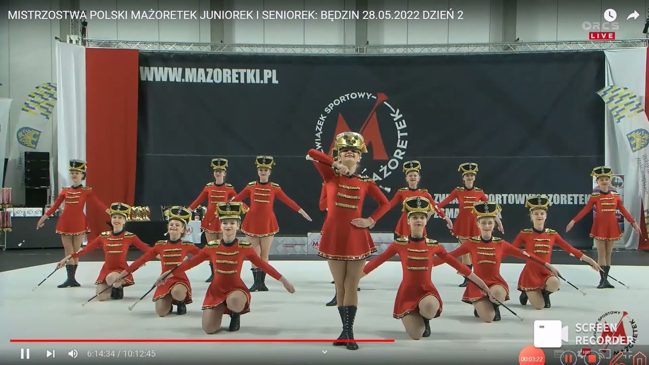 Mażoretki ZYGZAK - scena klasyczna