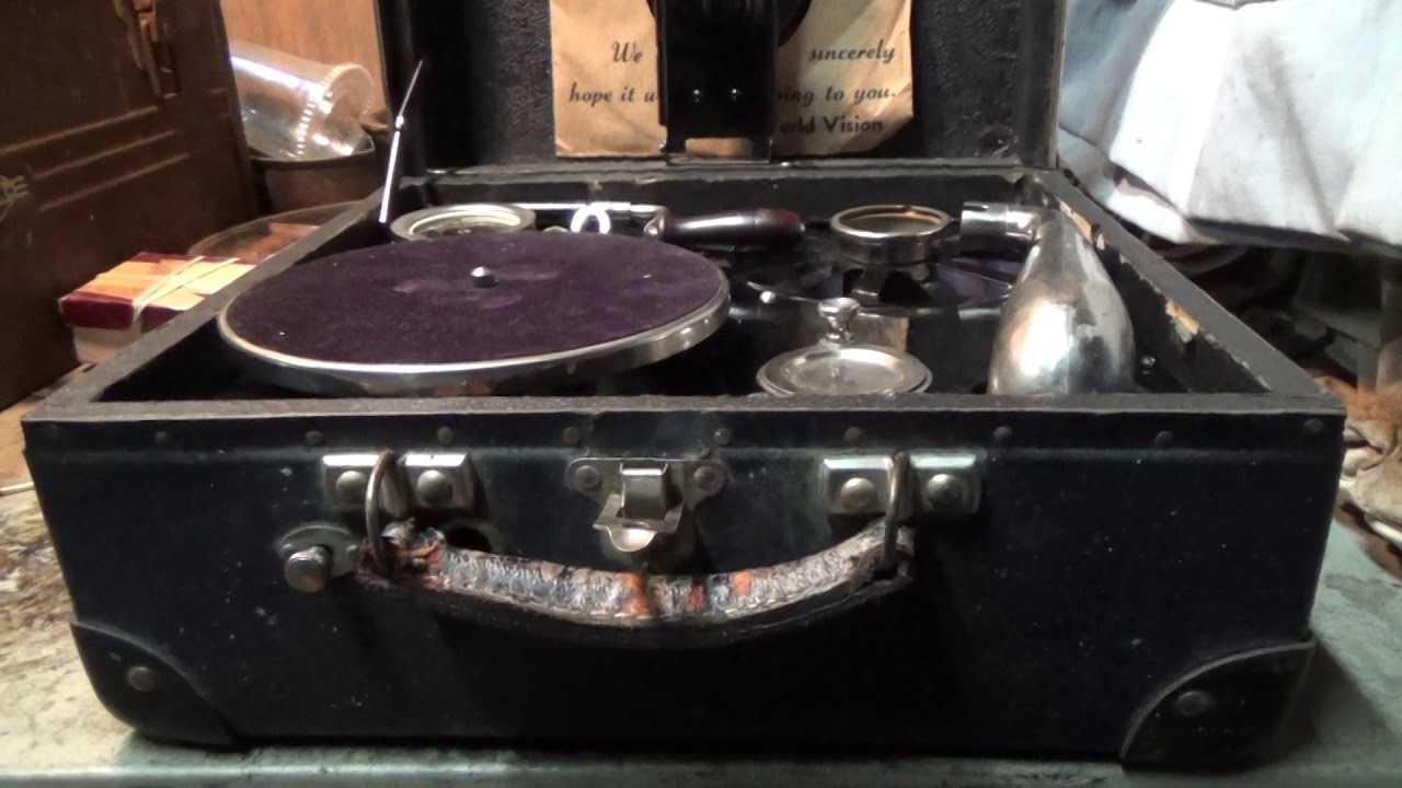 Corona/ Nirona portable phonograph spring results