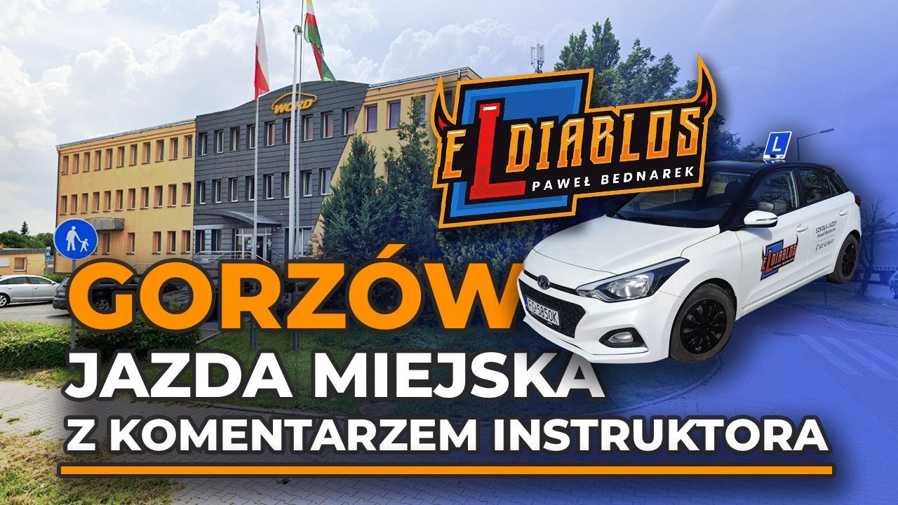 EL-DIABLOS - Jazda w ruchu miejskim z komentarzem instruktora / Gorzów Wielkopolski