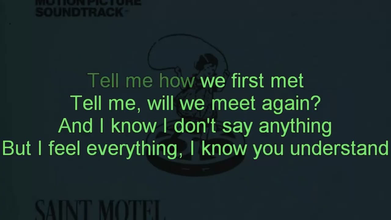 SAINT MOTEL - Save Me - Karaoke