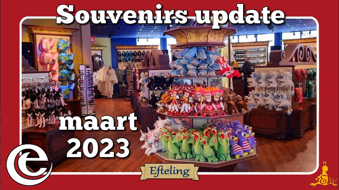 [#Efteling] 🛒 Souvenirs update maart 2023