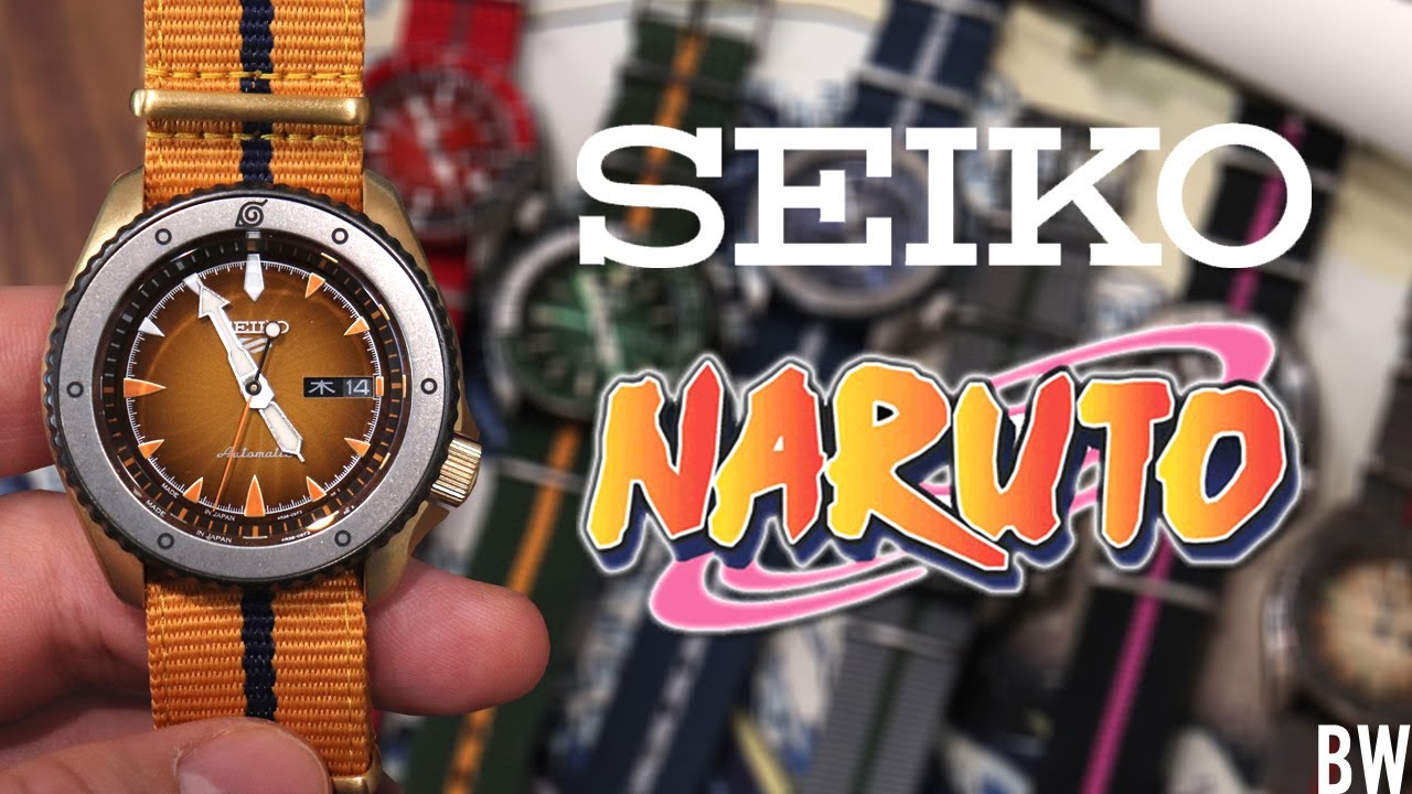 Fan service done right - Seiko Naruto Sports