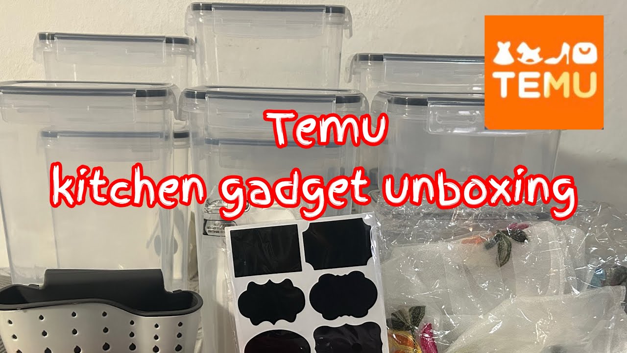Useful Kitchen Gadgets Unboxing | Temu Kitchen Gadgets Haul | Viral Gadgets 2024
