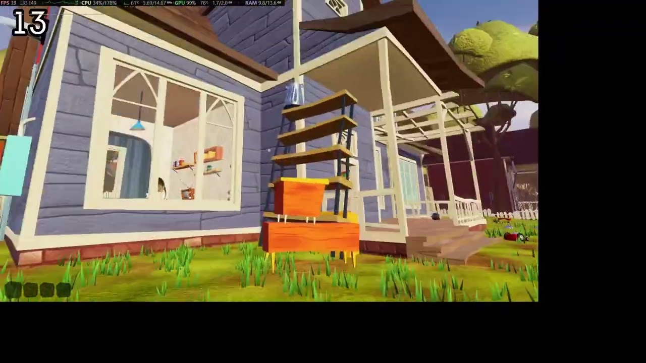 Hello Neighbour but its the animatronic mix