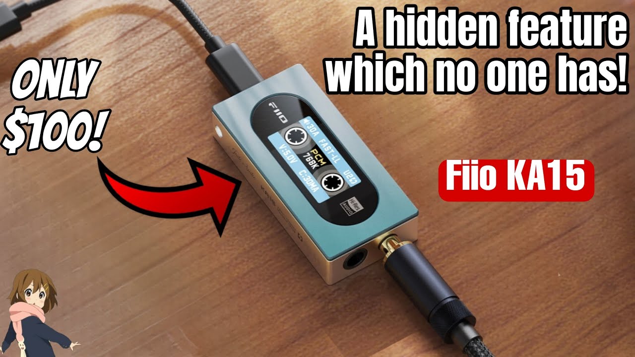 The best dongle DAC under $100? With a hidden feature 👀 | Fiio KA15 Review