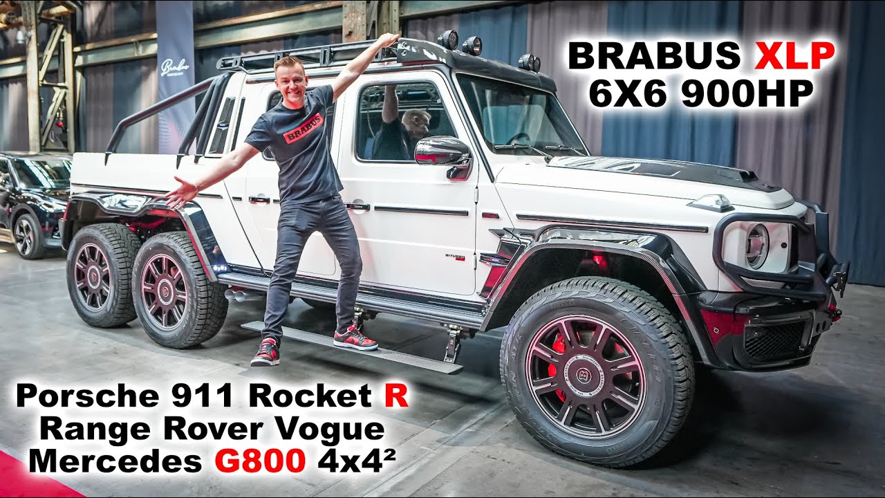 ALL NEW BRABUS CARS FOR 2023 : BRABUS BUILDS A 6x6 NOW!! Brabus Signature Night 2023