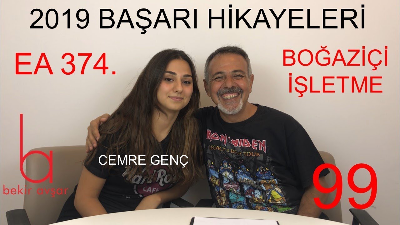 BOĞAZİÇİ İŞLETME l BAŞARI HİKAYELERİ 99
