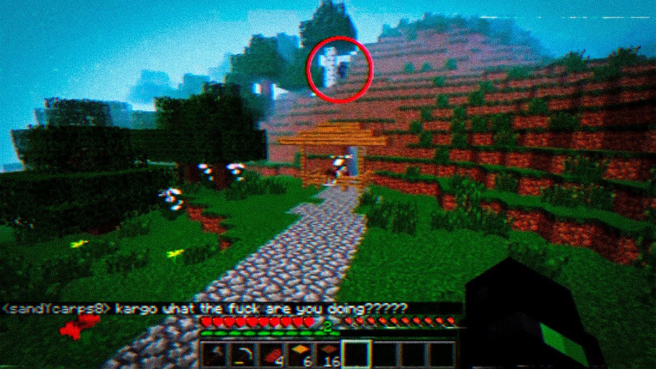 Grabaciones perturbadoras de un experimento Secreto En Minecraft