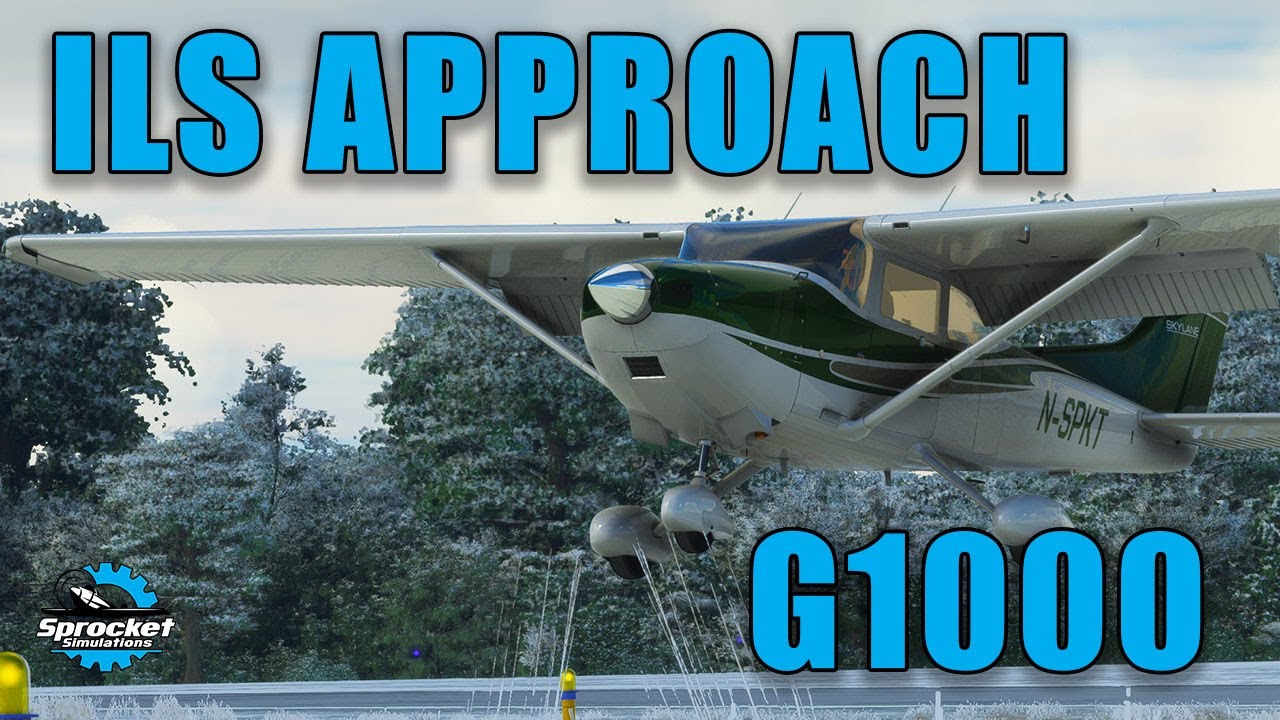 MSFS G1000 Capturing an ILS