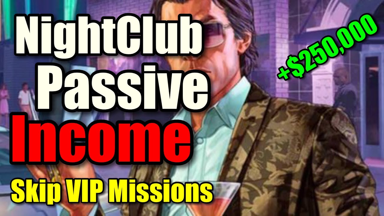 GTA Online Nightclub Passive Income Skip Missions Trick