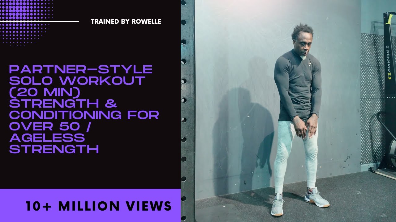 Partner-Style Solo Workout (20 min) – Strength & Conditioning for Over 50 / Ageless Strength