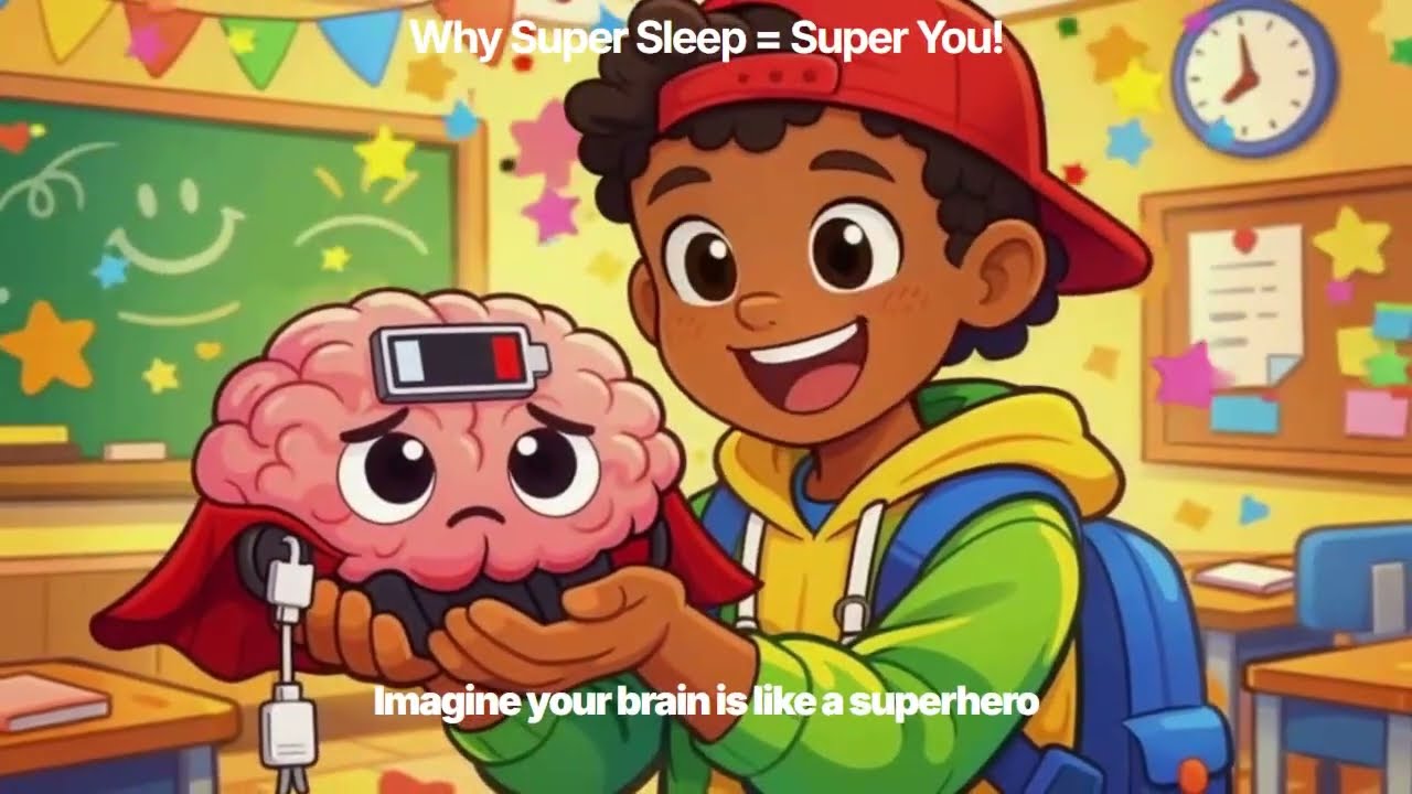 Power Up With Better Sleep,#SleepForKids#8HoursOrMore#SuperSleepPower#HealthyKidsSleep