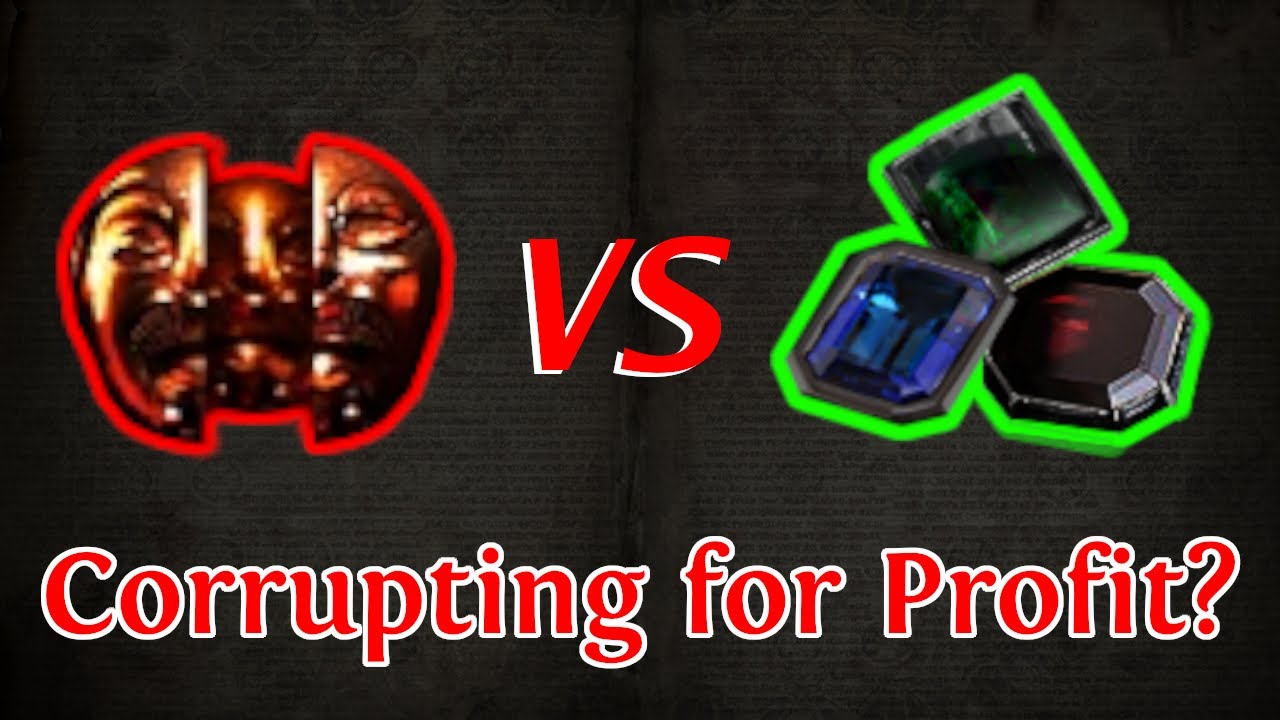 PATH OF EXILE 3.20 - IS CORRUPTING JEWELS INTO UNIQUES PROFITABLE? - EXPERIMENTS WITH THE NEW SYSTEM