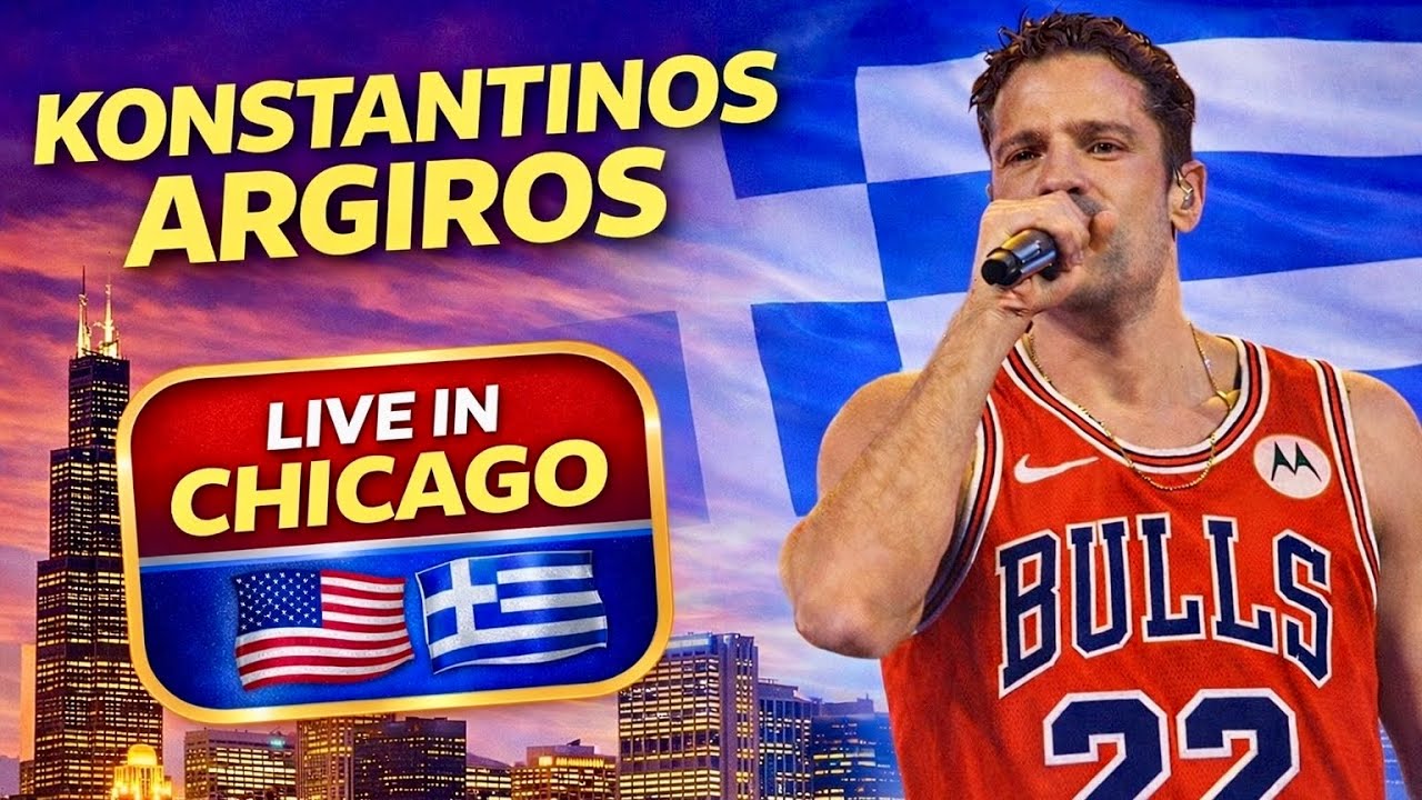 🇺🇸🇬🇷Konstantinos Argiros LIVE | United Center | Chicago,IL | March 7, 2026 🎶 