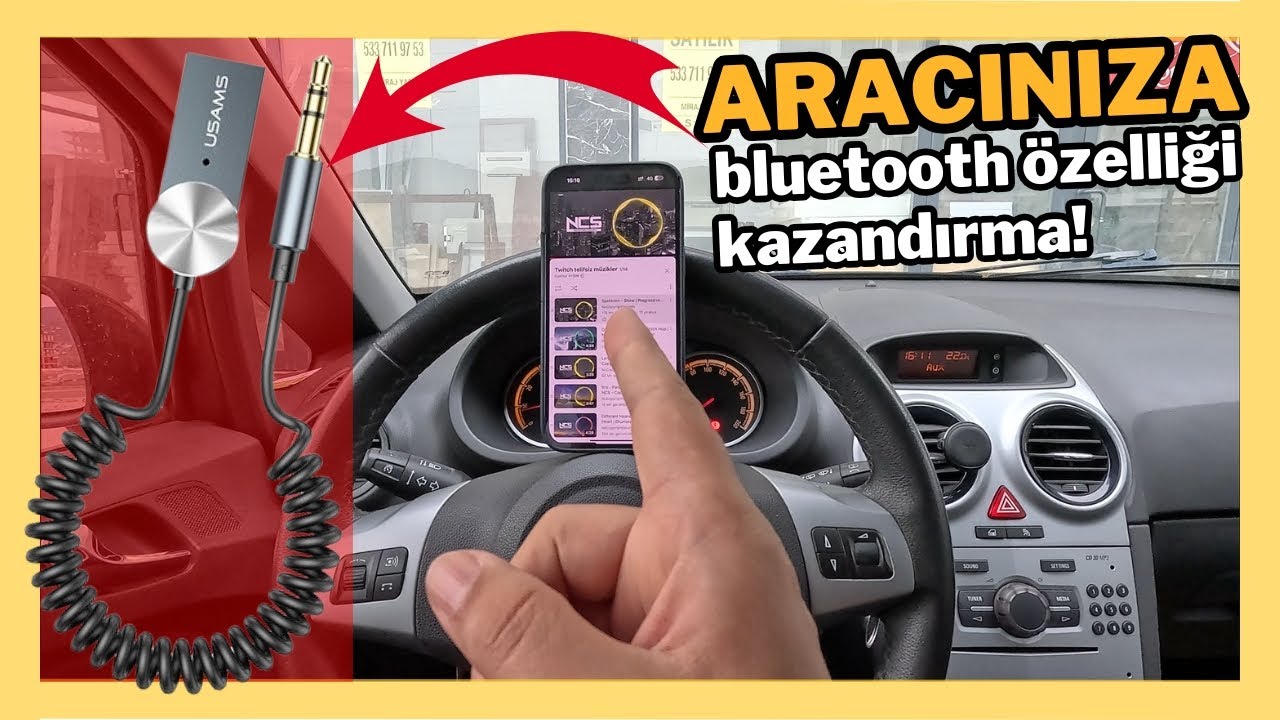 Aracınıza bluetooth özelliği kazandırabilirsiniz! / Livx Usams bluetooth araç kiti
