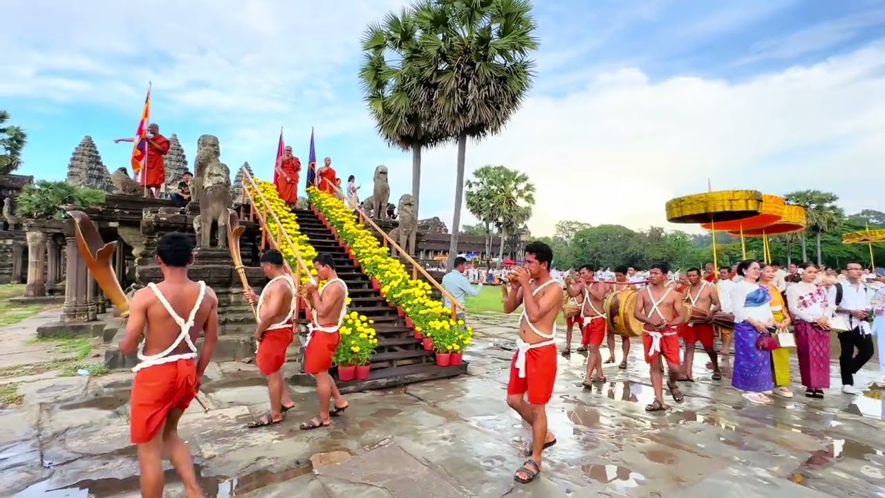 ថ្វាយបង្គំព្រះអរហន្ត ៩ ទិស 🌷វិសាខបូជាប្រាសាទអង្គរវត្ត ❤️🌷អនុមោទនាបុណ្យ ❤️ព.ស ២៥៦៩ #angkorwat