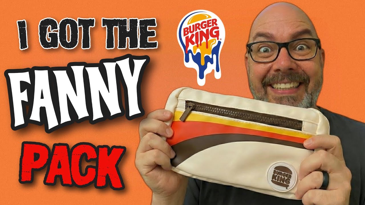 I Got The Burger King FANNY PACK! | Burger King App Rewards Gift