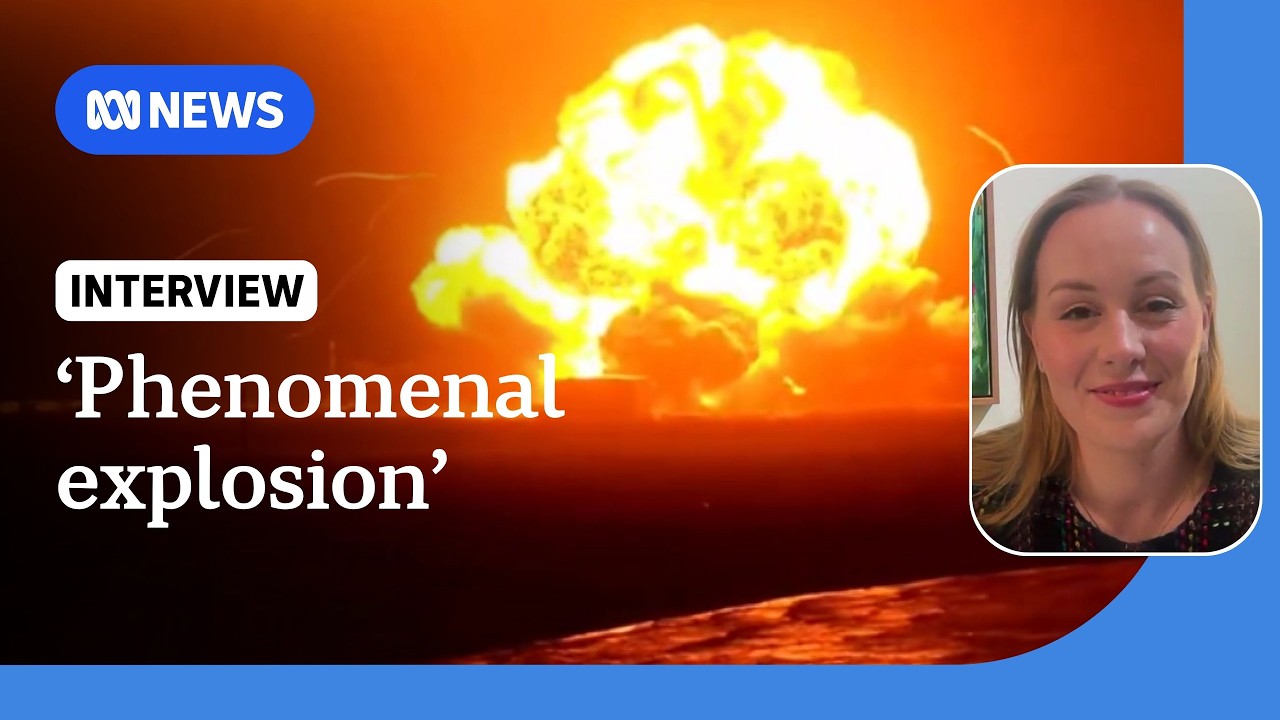 Astrophysicist explains massive Blue Origin rocket explosion | ABC NEWS
