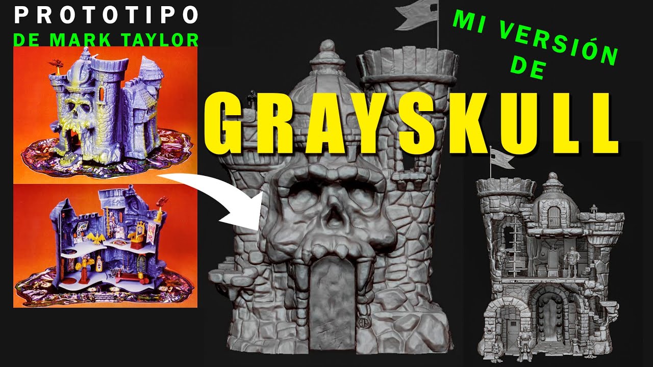 Mi versión de Graskull (basada en el prototipo de Mark Taylor)