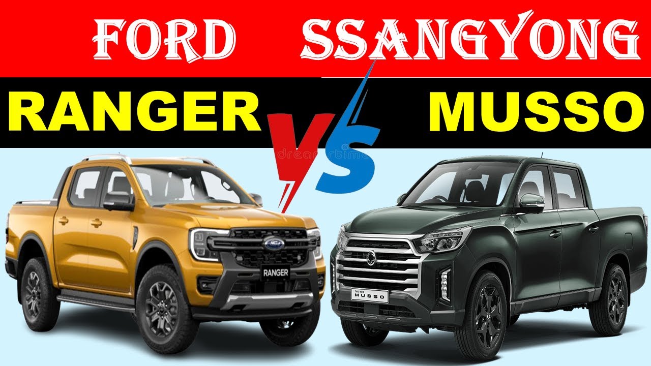 ALL NEW Ford RANGER WILDTRAK Vs ALL NEW Ssangyong MUSSO | Which one is better ?