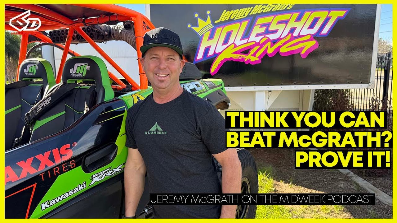 Jeremy McGrath on the 6D Helmets Podcast | Try to BEAT ME!