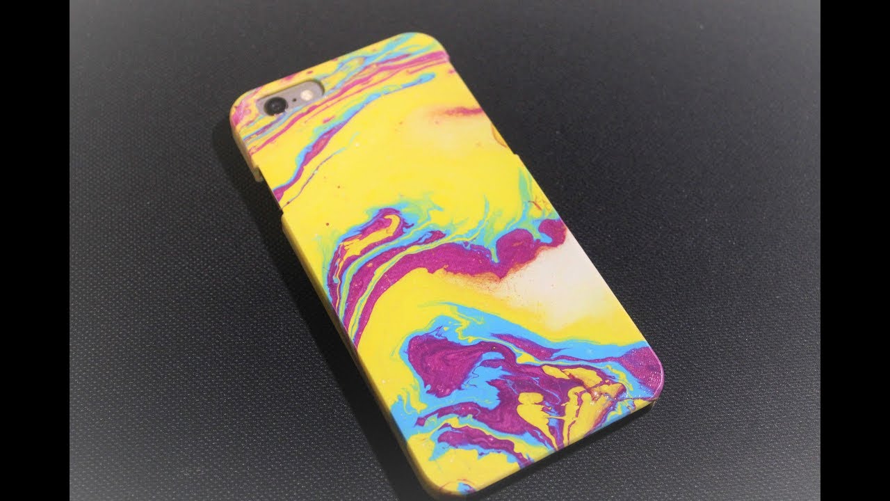 DIY 3D printed and painted phone case!