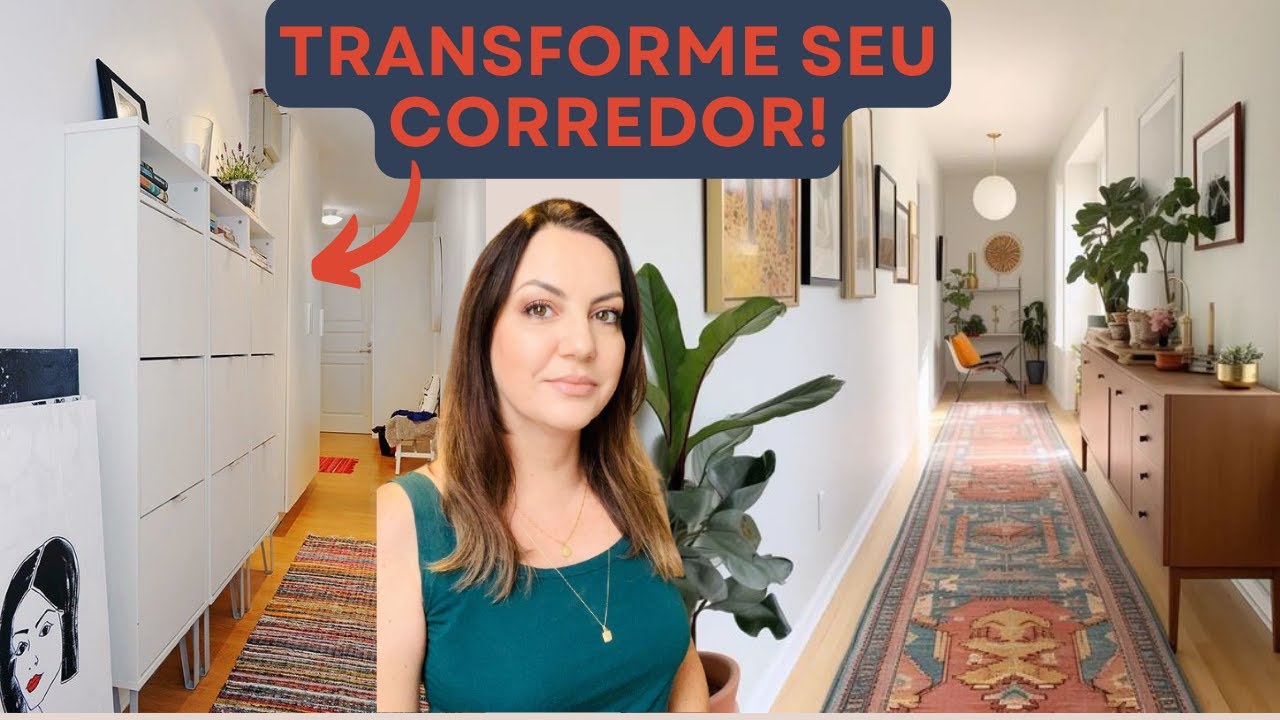 Transforme seu Corredor l Criatividade em Pequenos Espaços!!!
