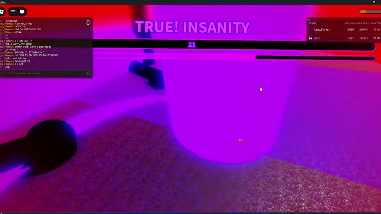 OBTAINING TRUE INSANITY 1/1666666 | Sans.rng