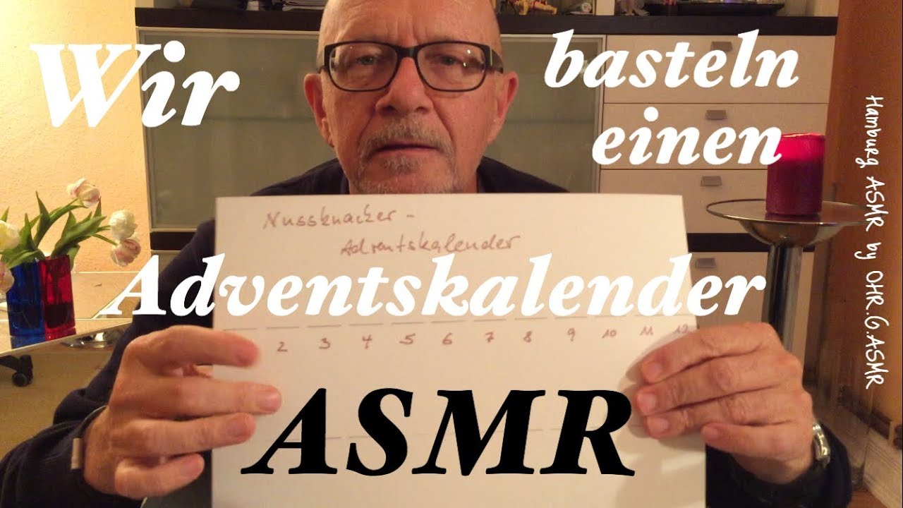 ASMR- Adventskalender basteln