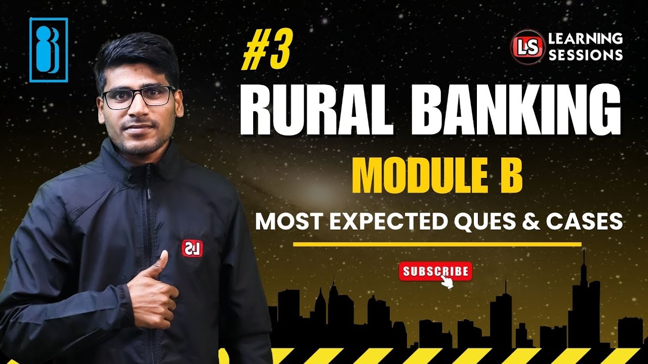 CAIIB Preparation | SCORE 60 Marks | Rural Banking Module B