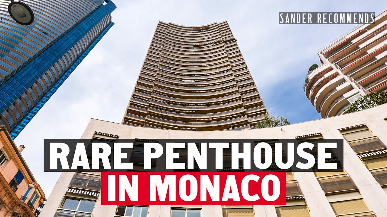 Rare opportunity in Monaco: Inside a duplex penthouse in the Residence L'Annonciade