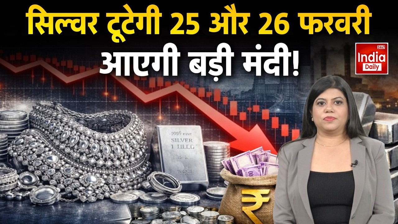 Silver Market Update: क्या 25-26 फरवरी बनेगा टर्निंग पॉइंट? | Price Crash Alert | Market Commodity
