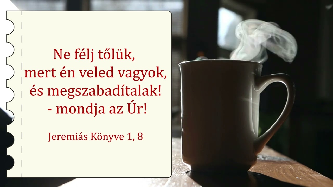 Ne félj tőlük, mert én veled vagyok! -  Reggeli üzenet - 2026.02.13.