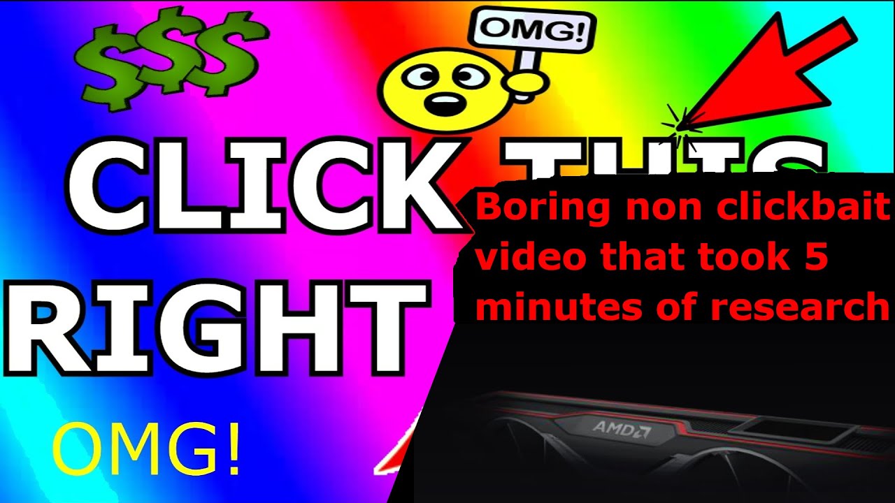 Actually sensible Big Navi performance estimations (a short, non-clickbait Big Navi video)