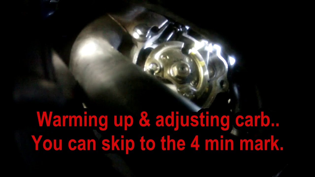 Honda CRM 125R 1991 RC Powervalve (operating under load)