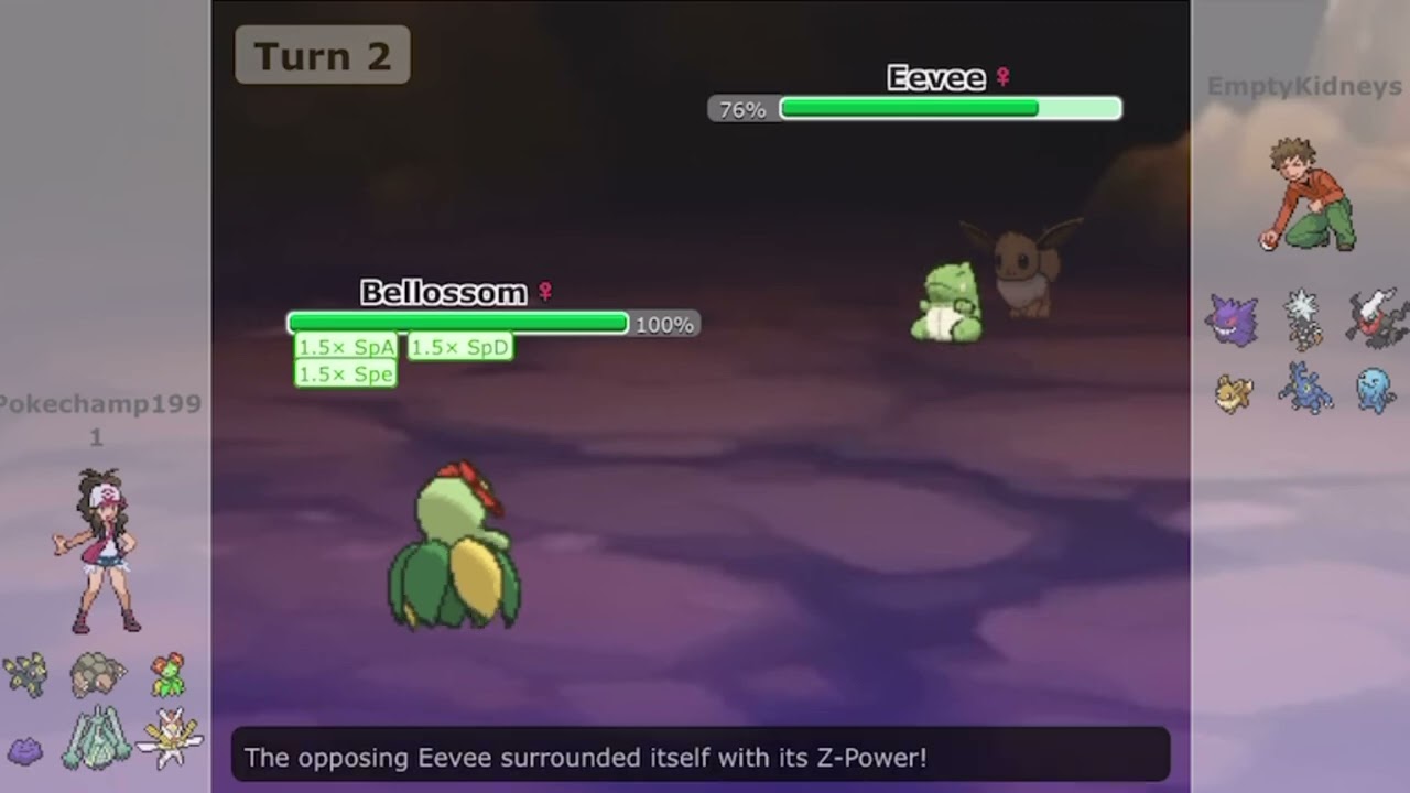 Celesteela sweep Pok&eacute;mon showdown 🤩