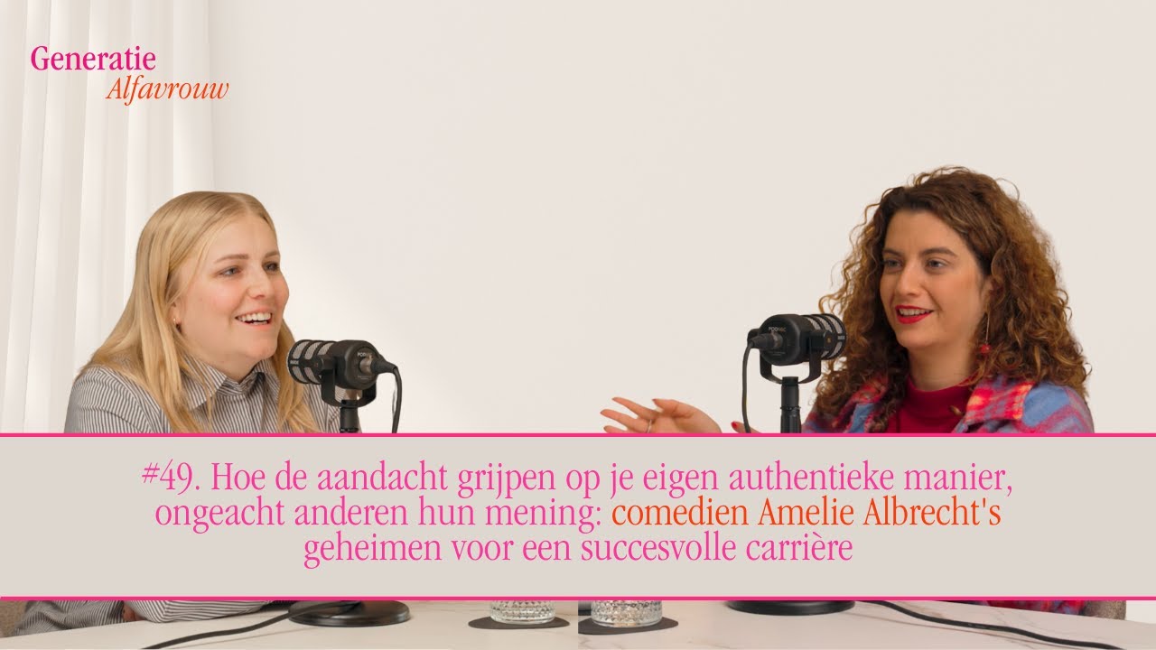 Hoe de aandacht grijpen op je eigen authentieke manier, ongeacht anderen hun mening: Amelie Albrecht