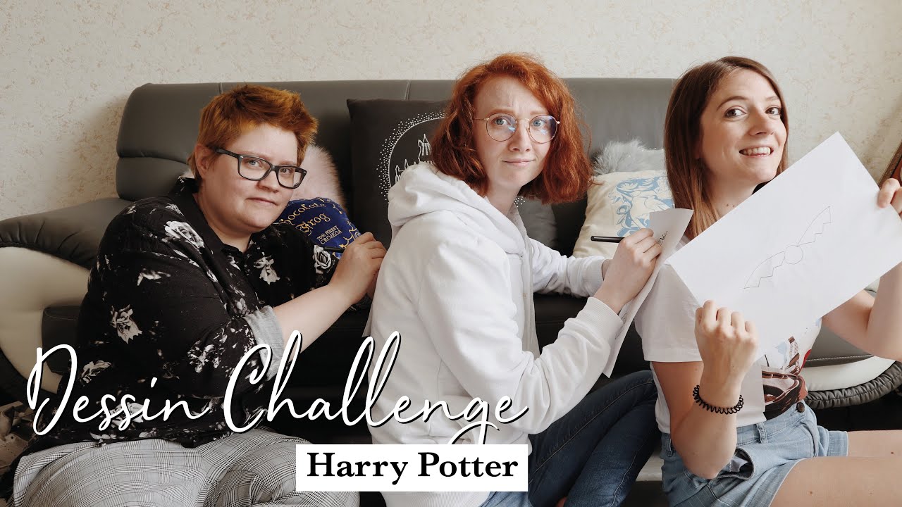 DESSIN CHALLENGE HARRY POTTER - Avec Il était une moldue et Laetitia Beaujard